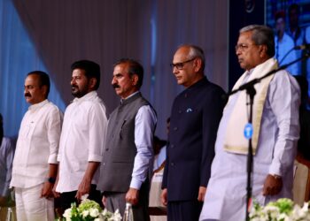 मुख्यमंत्री सुक्खू ने डी.के. शिवकुमार को कर्नाटक का मुख्यमंत्री बनने पर दी बधाई, बेंगलुरु में शपथ ग्रहण समारोह में हुए शामिल