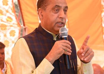 जयराम ठाकुर का मुख्यमंत्री पर तीखा हमला: हार के डर से चुनाव से भाग रही थी कांग्रेस