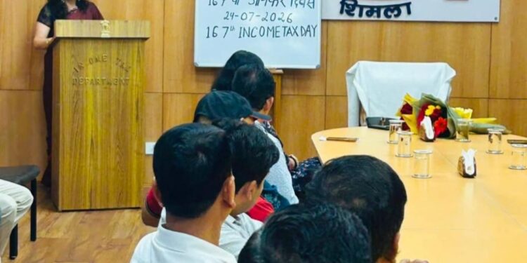 शिमला में आयकर दिवस पर ‘स्वस्थ जीवनशैली और कार्य-जीवन संतुलन’ पर संगोष्ठी, डॉ. शिखा शर्मा ने दिए टिप्स